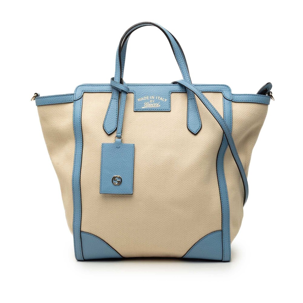 Pre-Loved Gucci Leather Swing Convertible Tote